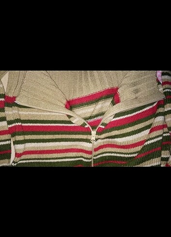 Batik Batik triko fermuarli hirka 38 m