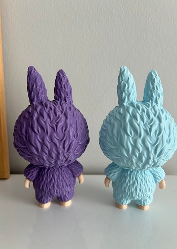 Mavi ve Mor İkili Takım Labubu - Görsel 2