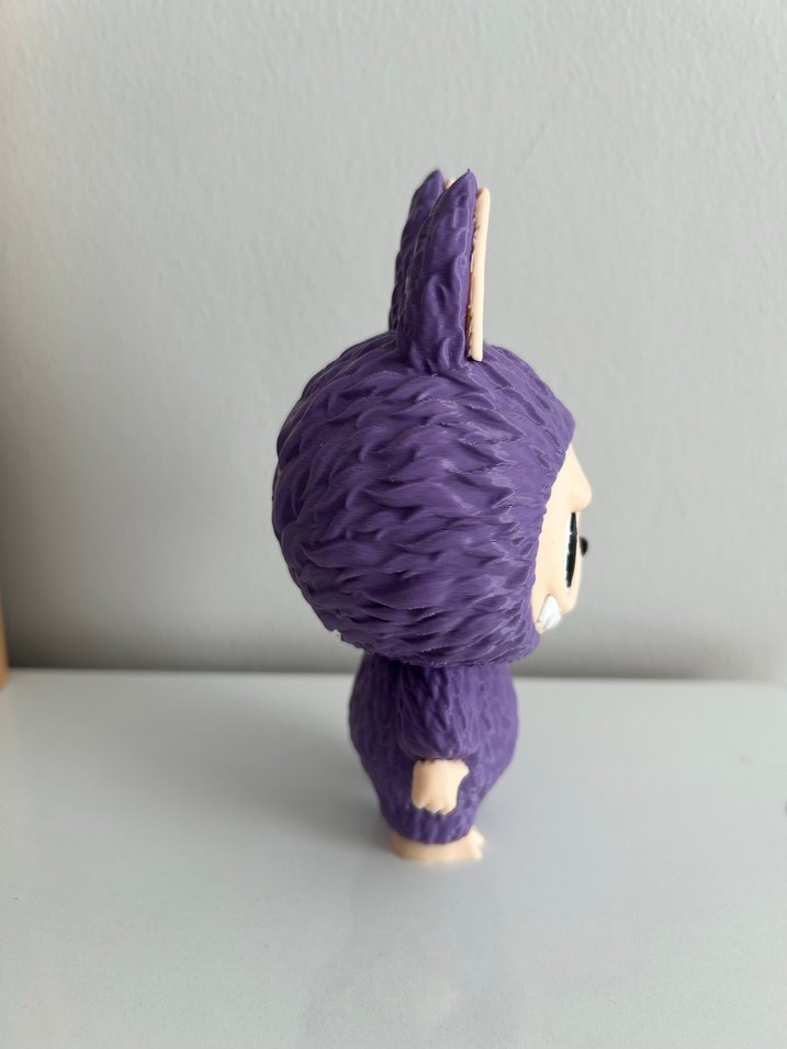 Mor Labubu Oyuncak Figür - Görsel 4
