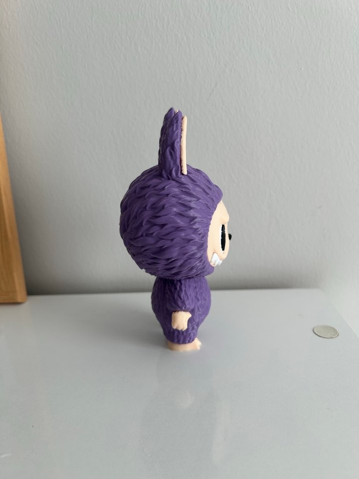 Mor Labubu Oyuncak Figür - Görsel 3