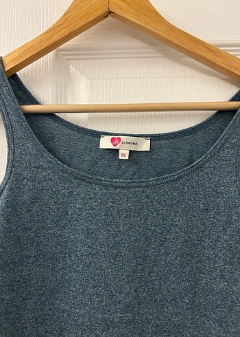 Koton Yeşil Kadın Kolsuz Atlet - Görsel 2