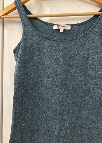 Koton Yeşil Kadın Kolsuz Atlet - Görsel 4