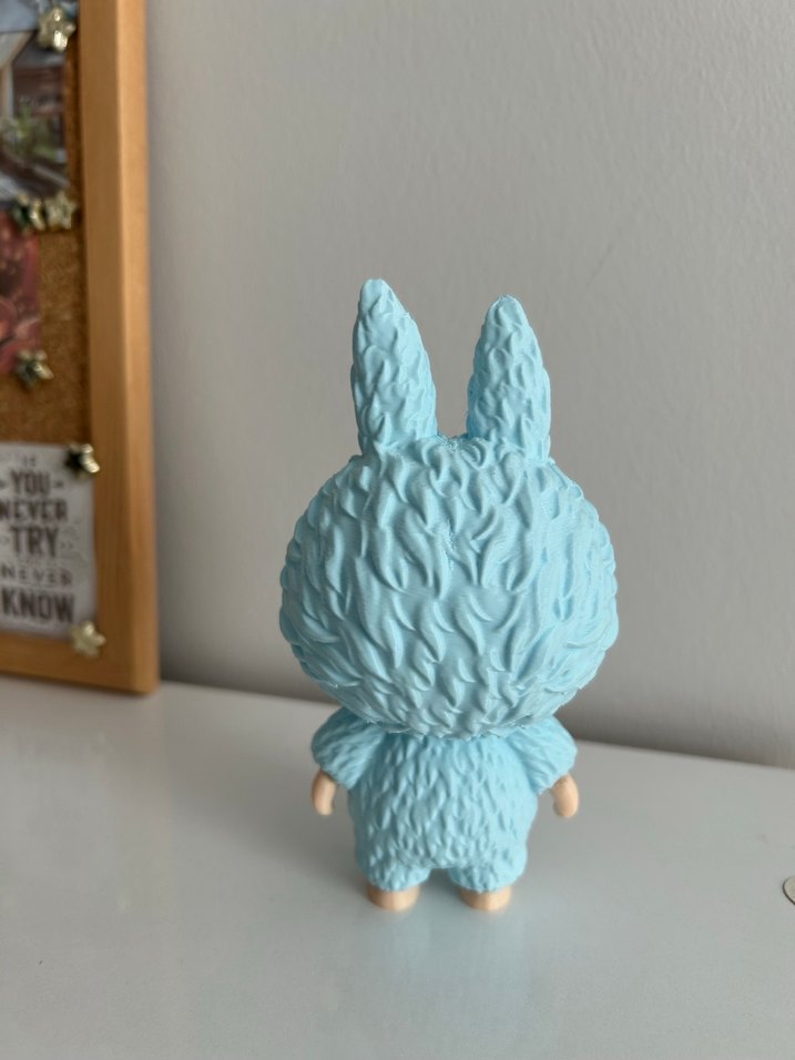 Mavi Labubu Figür Oyuncak - Görsel 5