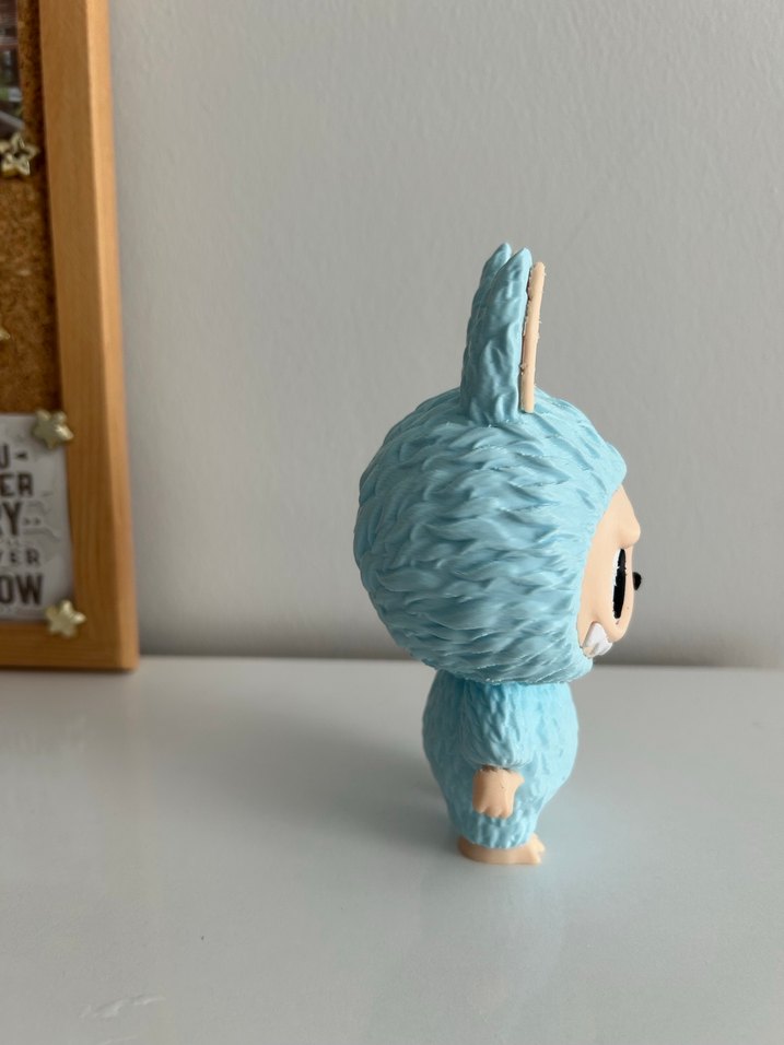 Mavi Labubu Figür Oyuncak - Görsel 4