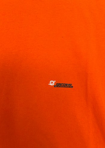 Turuncu Erkek Kısa Kollu Tişört - Görsel 5