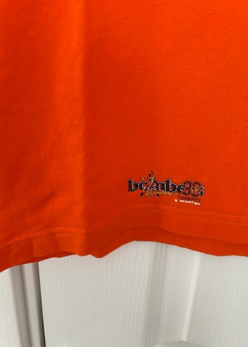 Turuncu Erkek Kısa Kollu Tişört - Görsel 4