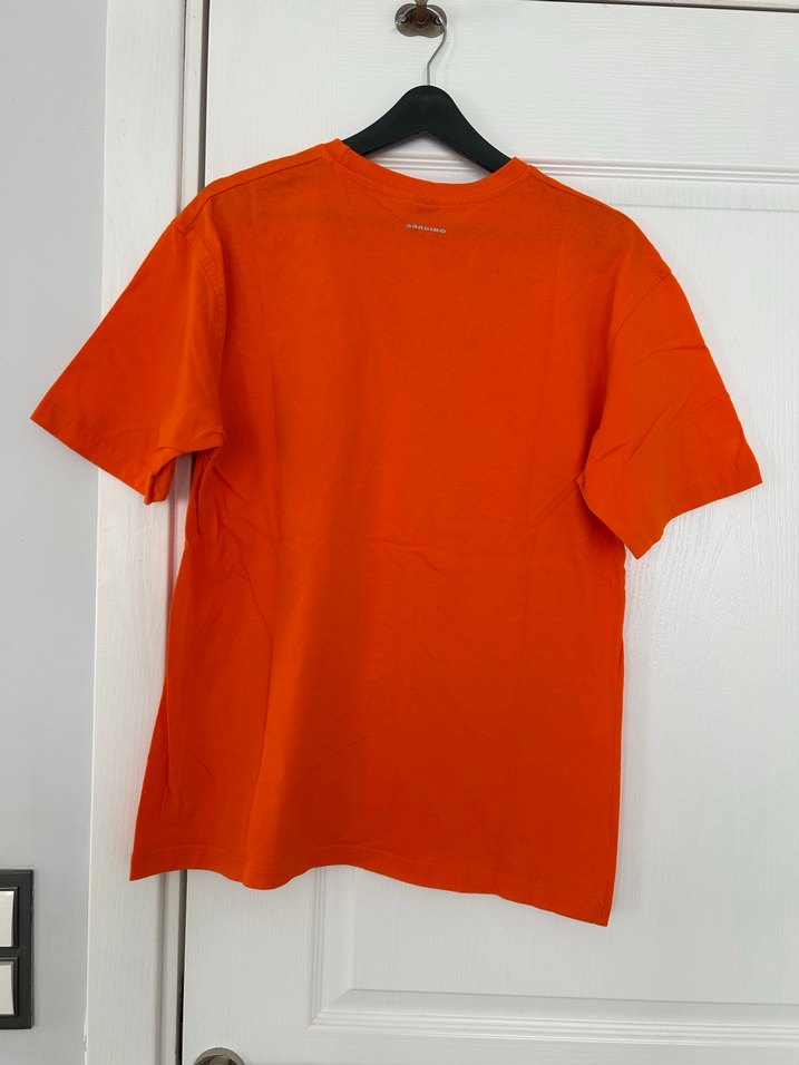 Turuncu Erkek Kısa Kollu Tişört - Görsel 2