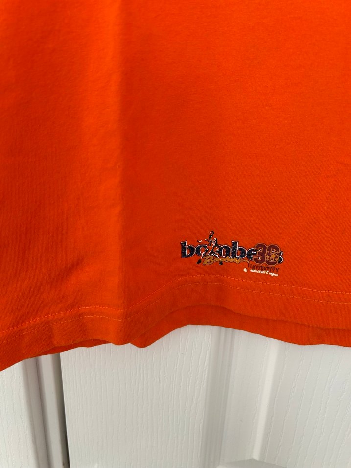 Turuncu Erkek Kısa Kollu Tişört - Görsel 4