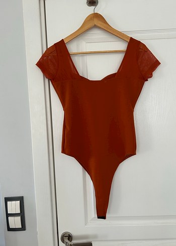 Trendyol Milla Kiremit Rengi Kadın Bodysuit - Görsel 2