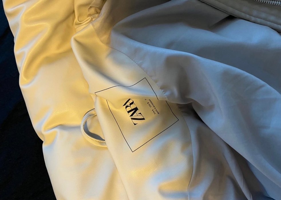 Zara Deri mont - Görsel 2