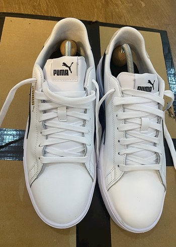 Beyaz Puma erkek sneakers ayakkabısı