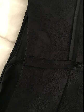 xs Beden siyah Renk Koton kalem elbise