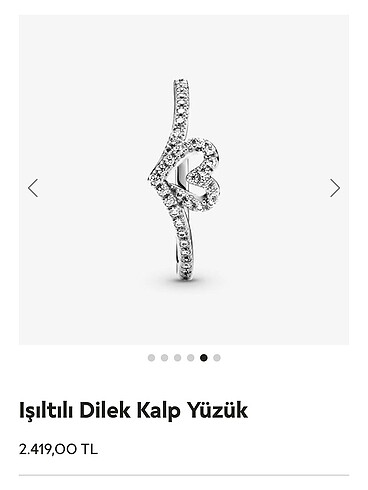 Pandora Pandora Kalp Yüzük