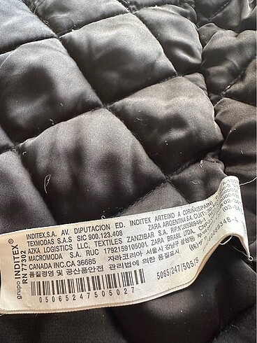 Zara Haki Parka - Görsel 9