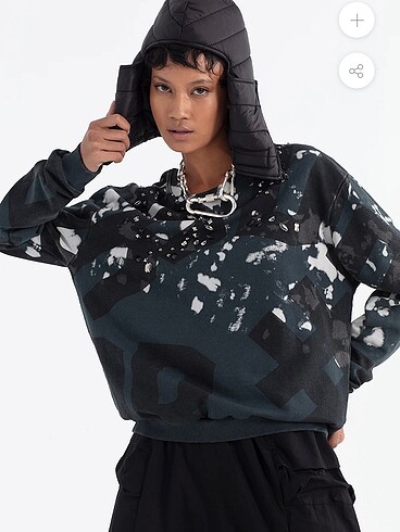 l Beden lacivert Renk #VDR Sweatshirt