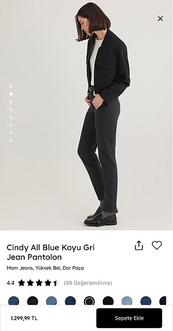 Mavi Jeans Cindy Mom Jeans