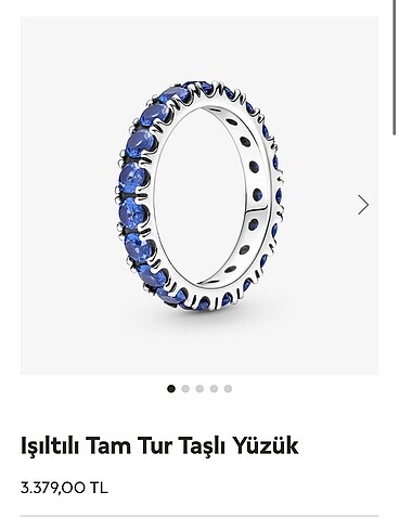 Işıltılı Tam Tur Taşlı Yüzük