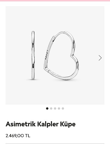 Asimetrik Kalpler Küpe