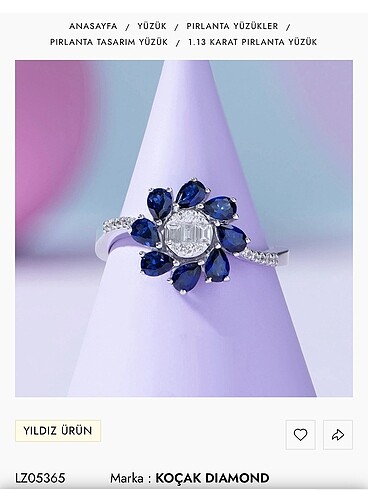 Koçak Diamond Yüzük
