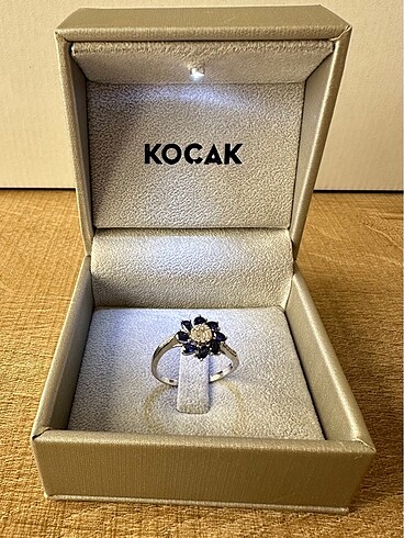 Beden mavi Renk Koçak Diamond Yüzük
