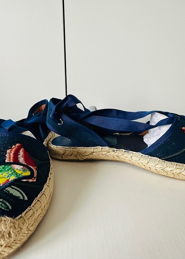 Bağcıklı Espadril - Görsel 4