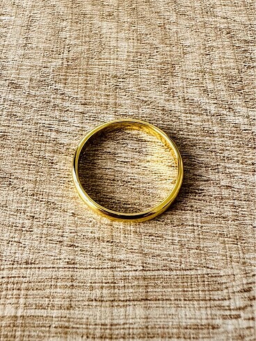 So Chic 925 Ayar Gold Alyans Yüzük