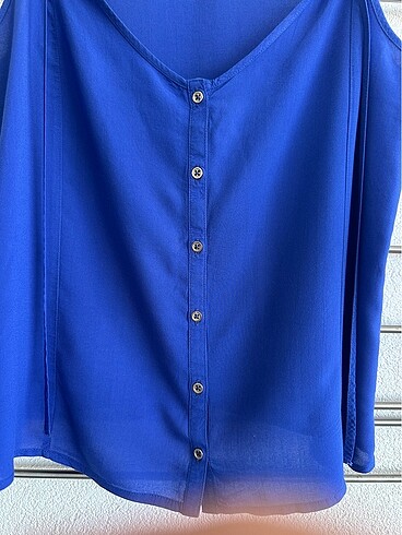 l Beden Mavi Jeans İp Askılı Bluz