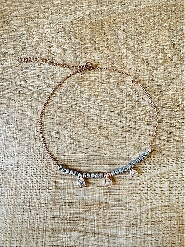 925 Ayar Rose Bileklik - Halhal - Görsel 2