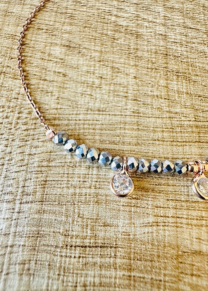 925 Ayar Rose Bileklik - Halhal - Görsel 4