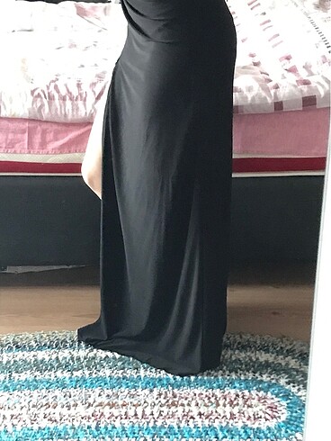 Diğer siyah uzun elbise
