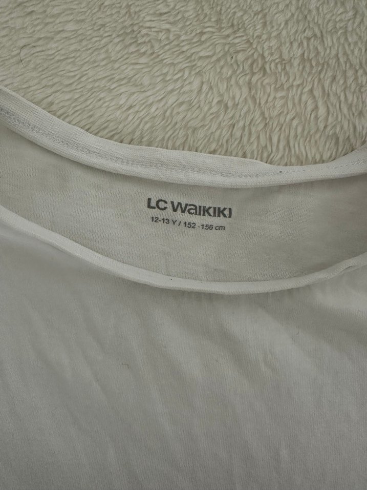 Erkek Beyaz Kısa Kollu Pamuklu Tişört - Görsel 2