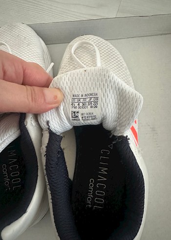 Beyaz Bağcıklı Spor Ayakkabı - Görsel 4