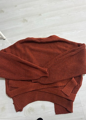 Örgü Mini Kadın Hırka - Görsel 3