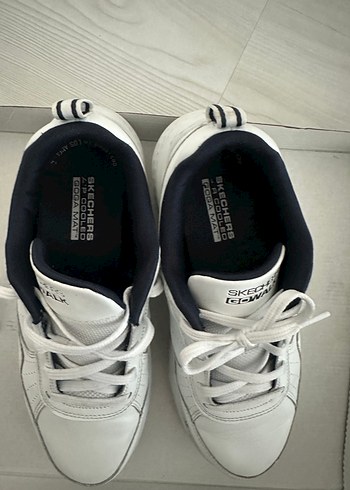 Beyaz Skechers Kadın Spor Ayakkabı - Görsel 2