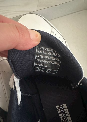 Beyaz Skechers Kadın Spor Ayakkabı - Görsel 4