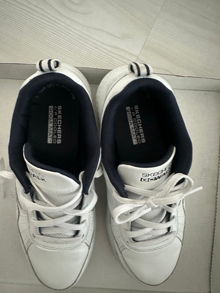 Beyaz Skechers Kadın Spor Ayakkabı - Görsel 2