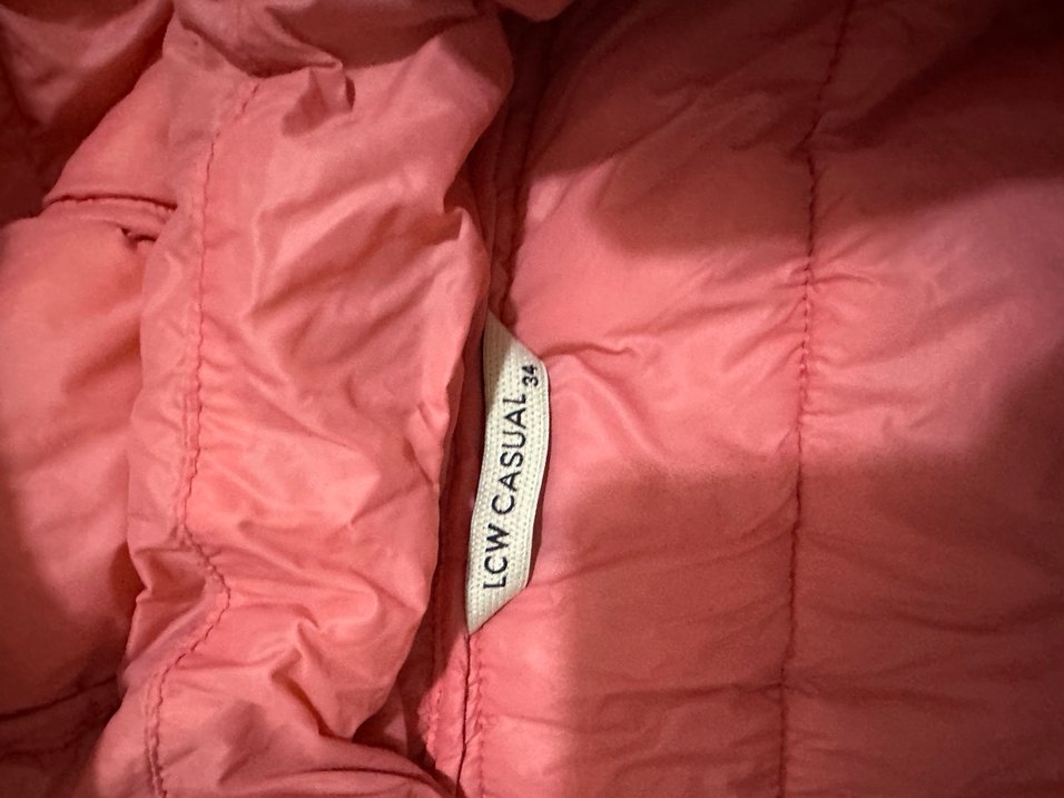 Pembe Kadın Şişme Yelek Fermuarlı - Görsel 3