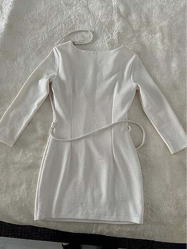 Diğer Beyaz kısa elbise