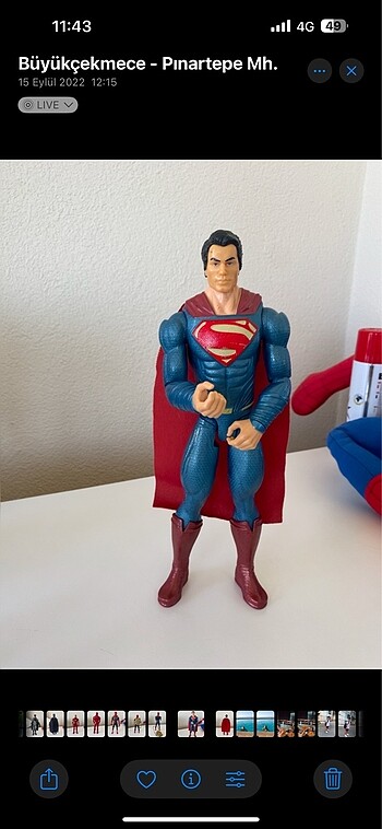 Superman Figür