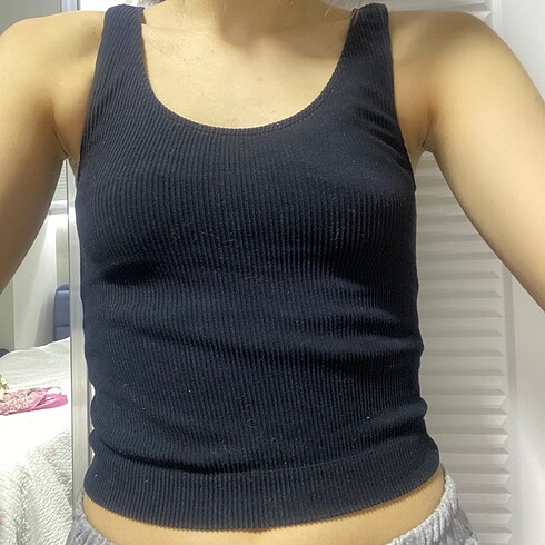 s Beden Siyah crop