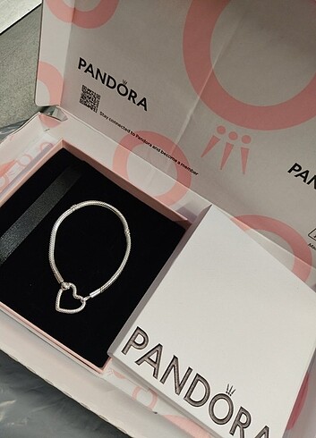 PANDORA KALP KLİPSLİ BİLEKLİK