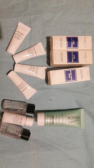 Querlain, shiseido, biotherm, Chanel 