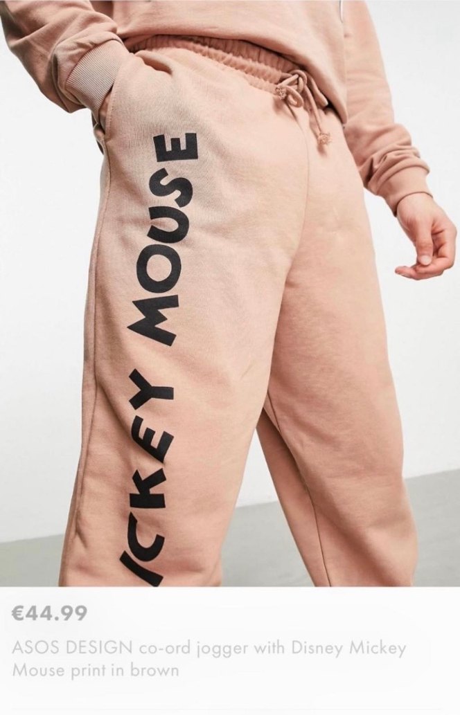 Asos Mickey Eşofman Altı - Görsel 3