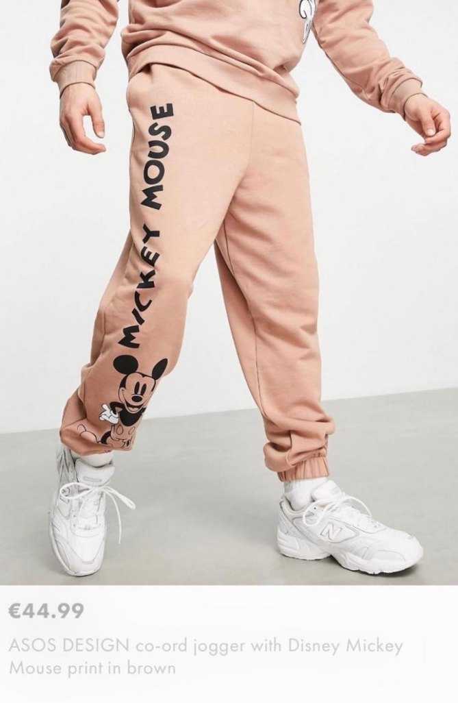 Asos Mickey Eşofman Altı - Görsel 2