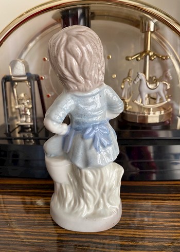 Vintage Porselen Biblo - Görsel 4