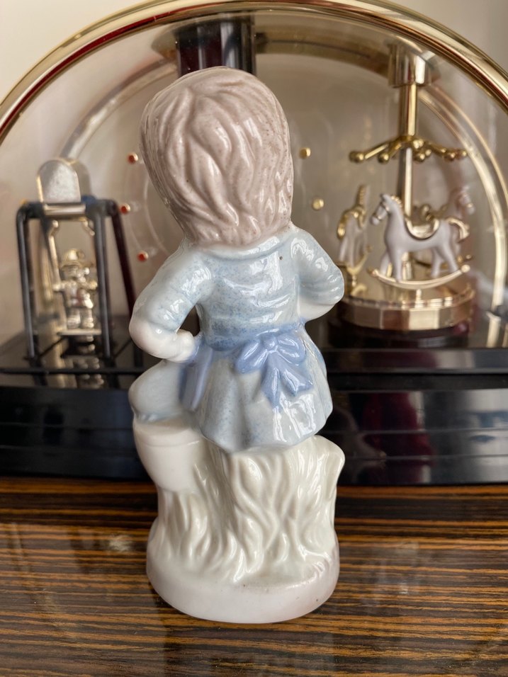 Vintage Porselen Biblo - Görsel 4