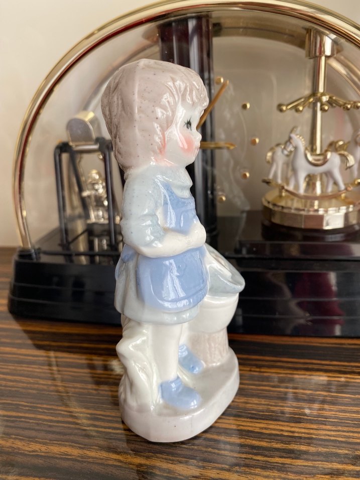 Vintage Porselen Biblo - Görsel 5