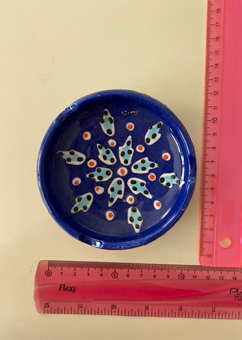 Vintage Çini Küllük - Görsel 3