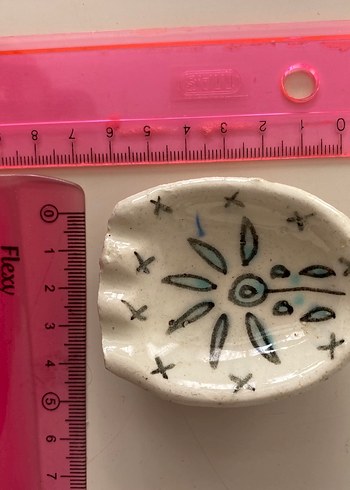 Vintage 4 adet Mini Figür Tabak - Görsel 6