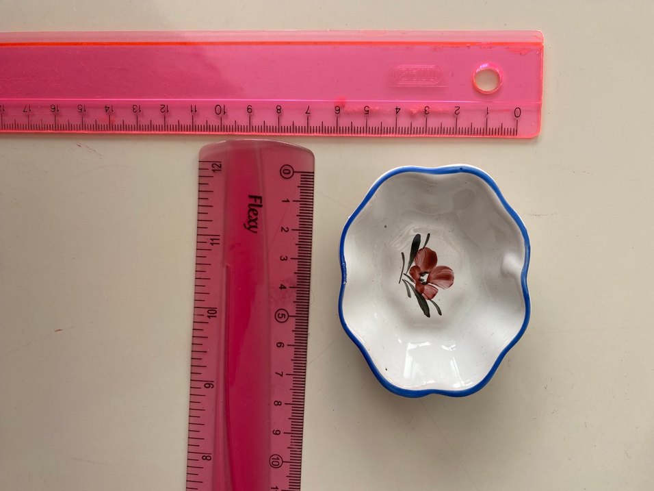 Vintage 4 adet Mini Figür Tabak - Görsel 4